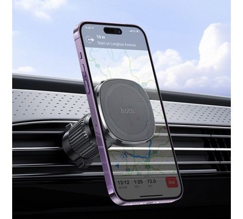 Автотримач Hoco H34 Cheeatag magnetic ring (air outlet) Black Автотримач Hoco H34 Cheeatag magnetic ring (air outlet) Black