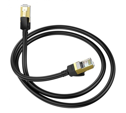 Дата кабель Hoco US02 Level pure copper gigabit ethernet (1m) Black