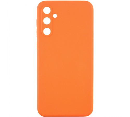 Силіконовий чохол Candy Full Camera для Samsung Galaxy A35 Помаранчевий / Orange