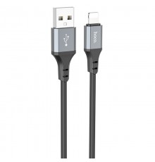 Дата кабель Hoco X86 Spear USB to MicroUSB (1m) Black