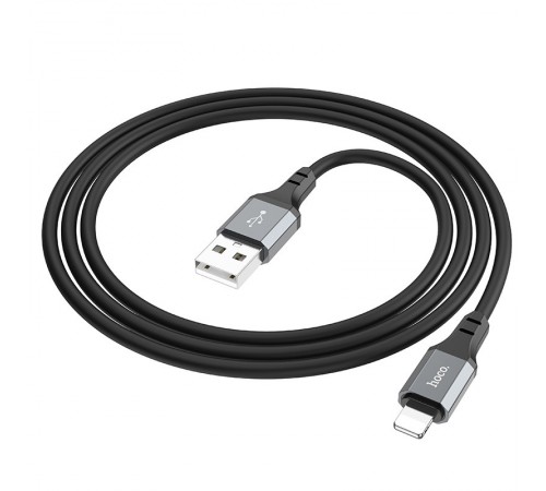 Дата кабель Hoco X86 Spear USB to MicroUSB (1m) Black