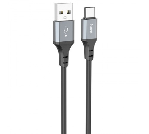 Дата кабель Hoco X86 Spear USB to Type-C (1m) Black