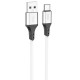 Дата кабель Hoco X86 Spear USB to Type-C (1m) White