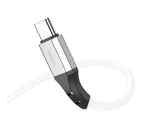 Дата кабель Hoco X86 Spear USB to Type-C (1m) White