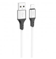 Дата кабель Hoco X86 Spear USB to Lightning (1m) White