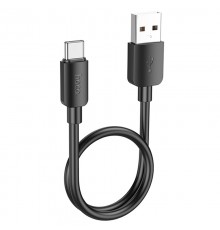 Дата кабель Hoco X96 Hyper USB to Type-C 27W (0.25m) Black