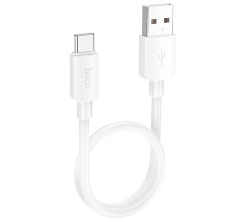 Дата кабель Hoco X96 Hyper USB to Type-C 27W (0.25m) White