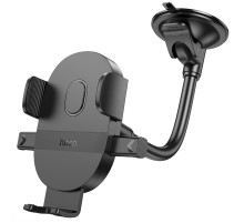 Автотримач Hoco H20 Mighty one-button (windshield) Black