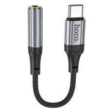 Перехідник Hoco LS36 Fresh Type-C to 3,5 AUX Black