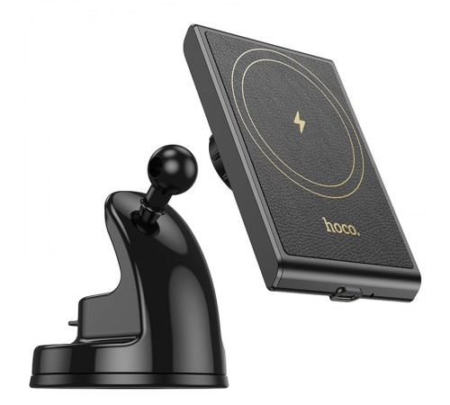 Автотримач з БЗП Hoco HW20 Precious (center console) Black