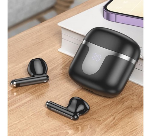 Бездротові TWS навушники Hoco EQ7 Snowflake Black