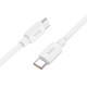 Дата кабель Hoco X96 Hyper Type-C to Type-C 100W (1m) White