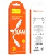 Дата кабель Hoco X96 Hyper Type-C to Type-C 100W (1m) White