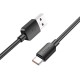 Дата кабель Hoco X96 Hyper USB to Type-C 100W (1m) Black