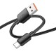 Дата кабель Hoco X96 Hyper USB to Type-C 100W (1m) Black