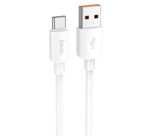 Дата кабель Hoco X96 Hyper USB to Type-C 100W (1m) White Дата кабель Hoco X96 Hyper USB to Type-C 100W (1m) White