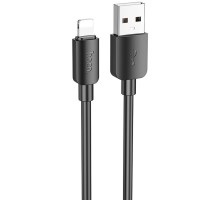Дата кабель Hoco X96 Hyper USB to Lightning 2.4A (1m) Black