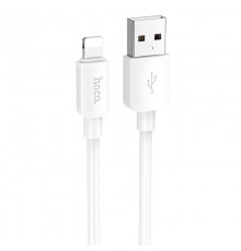 Дата кабель Hoco X96 Hyper USB to Lightning 2.4A (1m) White