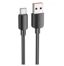 Дата кабель Hoco X96 Hyper USB to Type-C 27W (1m) Black