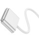 Дата кабель Hoco X103 magnetic Type-C to Mag3 140W (2m) White