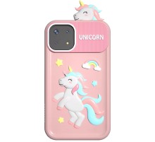 Дитяча фотокамера-смартфон P1 Plus з чохлом Pink