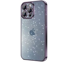 Чохол TPU+PC Glittershine для Apple iPhone 12 Pro Max (6.7") Purple
