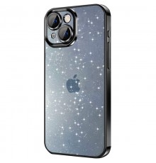 Чохол TPU+PC Glittershine для Apple iPhone 14 (6.1") Black