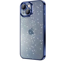 Чохол TPU+PC Glittershine для Apple iPhone 14 (6.1") Dark Blue