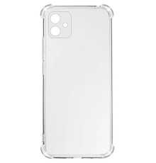TPU чохол GETMAN Ease logo посилені кути Full Camera для Samsung Galaxy A04 Безбарвний (прозорий)