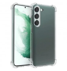 TPU чохол GETMAN Ease logo посилені кути Full Camera для Samsung Galaxy S23 Безбарвний (прозорий)