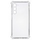 TPU чохол GETMAN Ease logo посилені кути Full Camera для Samsung Galaxy S23 Безбарвний (прозорий)