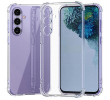 TPU чохол GETMAN Ease logo посилені кути Full Camera для Samsung Galaxy S23 FE Безбарвний (прозорий)