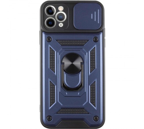 Ударостійкий чохол Camshield Serge Ring для Apple iPhone 13 Pro (6.1") Синій Ударостійкий чохол Camshield Serge Ring для Apple iPhone 13 Pro (6.1") Синій