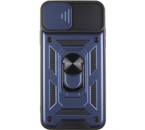 Ударостійкий чохол Camshield Serge Ring для Apple iPhone 13 Pro (6.1") Синій Ударостійкий чохол Camshield Serge Ring для Apple iPhone 13 Pro (6.1") Синій