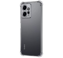 TPU чохол GETMAN Ease logo посилені кути Full Camera для Xiaomi Redmi Note 12 4G Безбарвний (прозорий)