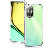 TPU чохол GETMAN Ease logo посилені кути Full Camera для Realme C67 4G Безбарвний (прозорий)