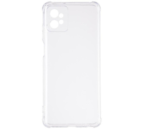 TPU чохол GETMAN Ease logo посилені кути Full Camera для Motorola Moto G32 Безбарвний (прозорий)