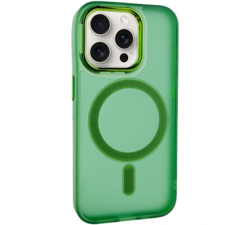 Чохол TPU+PC Lily with MagSafe для Apple iPhone 12 Pro Max (6.7") Army Green Чохол TPU+PC Lily with MagSafe для Apple iPhone 12 Pro Max (6.7") Army Green