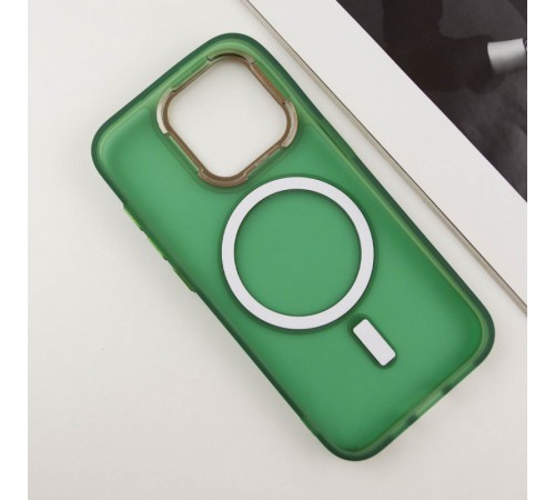 Чохол TPU+PC Lily with MagSafe для Apple iPhone 12 Pro Max (6.7") Army Green Чохол TPU+PC Lily with MagSafe для Apple iPhone 12 Pro Max (6.7") Army Green