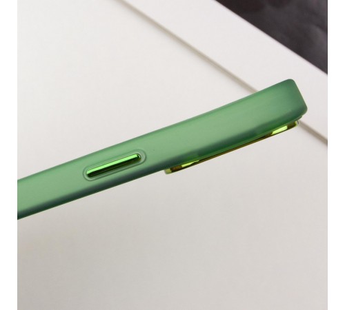 Чохол TPU+PC Lily with MagSafe для Apple iPhone 12 Pro Max (6.7") Army Green Чохол TPU+PC Lily with MagSafe для Apple iPhone 12 Pro Max (6.7") Army Green