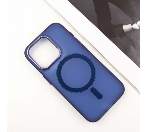 Чохол TPU+PC Lily with MagSafe для Apple iPhone 12 Pro Max (6.7") Deep Navy Чохол TPU+PC Lily with MagSafe для Apple iPhone 12 Pro Max (6.7") Deep Navy
