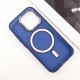Чохол TPU+PC Lily with MagSafe для Apple iPhone 12 Pro Max (6.7") Deep Navy