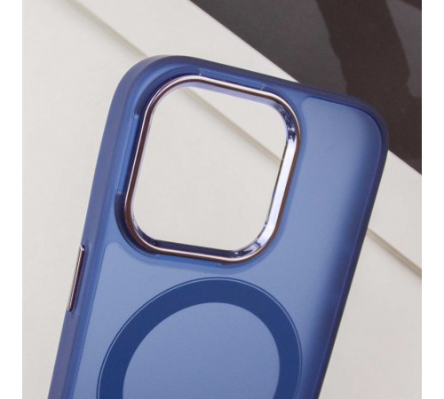 Чохол TPU+PC Lily with MagSafe для Apple iPhone 12 Pro Max (6.7") Deep Navy Чохол TPU+PC Lily with MagSafe для Apple iPhone 12 Pro Max (6.7") Deep Navy