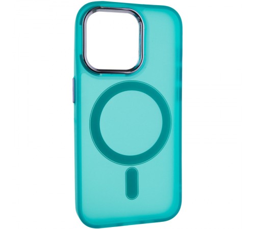 Чохол TPU+PC Lily with MagSafe для Apple iPhone 12 Pro Max (6.7") Green Чохол TPU+PC Lily with MagSafe для Apple iPhone 12 Pro Max (6.7") Green