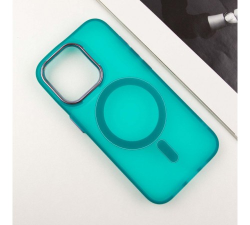 Чохол TPU+PC Lily with MagSafe для Apple iPhone 12 Pro Max (6.7") Green Чохол TPU+PC Lily with MagSafe для Apple iPhone 12 Pro Max (6.7") Green