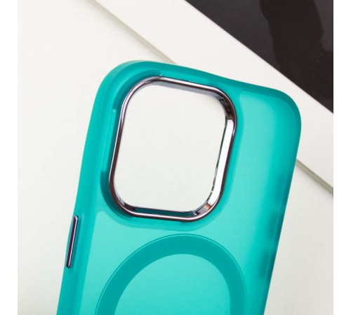 Чохол TPU+PC Lily with MagSafe для Apple iPhone 12 Pro Max (6.7") Green Чохол TPU+PC Lily with MagSafe для Apple iPhone 12 Pro Max (6.7") Green