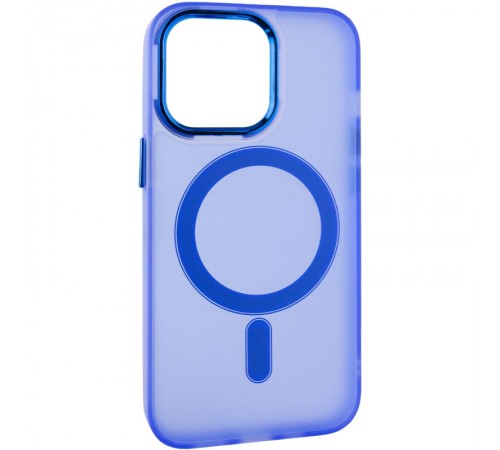 Чохол TPU+PC Lily with MagSafe для Apple iPhone 14 Pro Max (6.7") Blue Чохол TPU+PC Lily with MagSafe для Apple iPhone 14 Pro Max (6.7") Blue