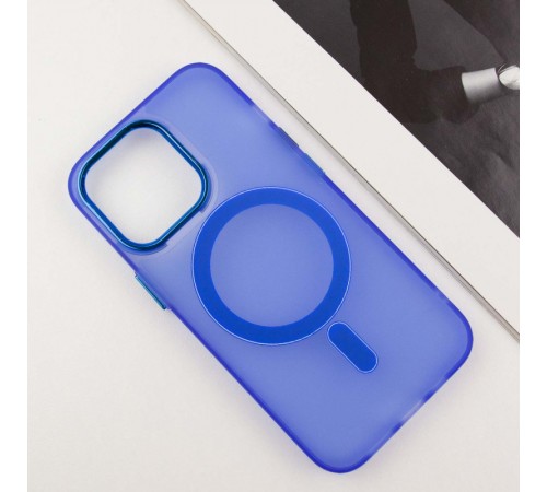 Чохол TPU+PC Lily with MagSafe для Apple iPhone 14 Pro Max (6.7") Blue Чохол TPU+PC Lily with MagSafe для Apple iPhone 14 Pro Max (6.7") Blue
