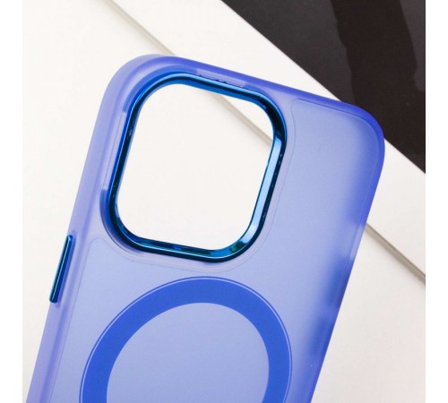 Чохол TPU+PC Lily with MagSafe для Apple iPhone 14 Pro Max (6.7") Blue Чохол TPU+PC Lily with MagSafe для Apple iPhone 14 Pro Max (6.7") Blue