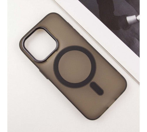 Чохол TPU+PC Lily with MagSafe для Apple iPhone 14 Pro Max (6.7") Dark Gray Чохол TPU+PC Lily with MagSafe для Apple iPhone 14 Pro Max (6.7") Dark Gray